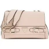 GUESS Umhängetasche Eco Ali Luxury Satch, Farbe: Mandel