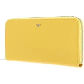 Golden Head Geldbörse Madrid RFID Protect Zipped Wallet Sun Yellow gelb