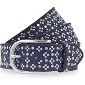 B.belt Tini Silver Leather Belt