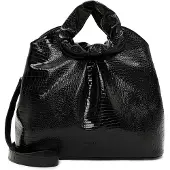 Suri Frey Schultertasche Umhängetasche SFY TechBag Shopper Black-Kroko schwarz