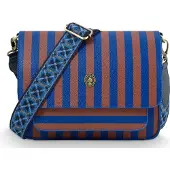 Pip studio Fenna Cross Body Bag Medium Stripe Blue 25x7x20cm