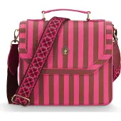 Pip studio Schultertasche Cross Body Frances Stripe Pink (M)