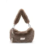 Suri Frey Schultertasche Umhängetasche Claudy Hobo Bag Darktaupe