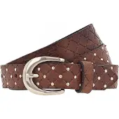 B.belt Lilou Gold Leder-Nietengürtel