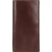 Fossil Leder Geldbörse Neel Executive Wallet Dark Brown braun