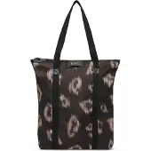 DAY ET Schultertasche Day Gweneth RE-P Ikat Tote Bag Black schwarz beige