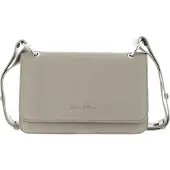 Marc O'Polo Leder Umhängetasche Schultertasche Lindsey Crossbody Bag Herbal Steam beige