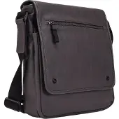 Leonhard heyden Umhängetasche Laptoptasche mit Laptopfach Cult Messenger Bag M Grey grau