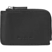 Marc O'Polo Leder Geldbörse Tuure Zip Wallet Black schwarz