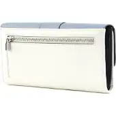 PICARD Leder Geldbörse Como 1 Wallet With Flap Ice-Kombi blau mehrfarbig