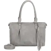 Fritzi aus Preußen Schultertasche Umhängetasche Radix Pony Shoulderbag Pebbles grau