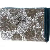 Gabs Leder Geldbörse GMONEY14 Wallpaper Ruga Black Wallet Peonia Toni Beige hellbraun
