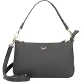 Sansibar Schultertasche Umhängetasche Shoulder Bag Antracite dunkelgrau