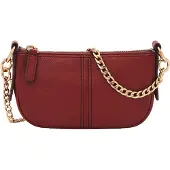 Fossil Umhängetasche Schultertasche Jolie Mini Crossbody Scarlet weinrot
