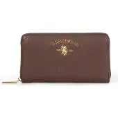 U.S. POLO ASSN. Geldbörse Stanford Zip Around Wallet Brown braun