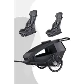 Croozer Yuuna Kid Modul Premium Sitz Geschwister Bundle