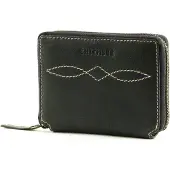 Chiemsee Leder Geldbörse Leather Wallet Black schwarz