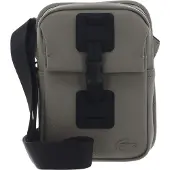 Lacoste Umhängetasche Tablettasche Naos Vertical Crossover Bag Eco Kelp khaki