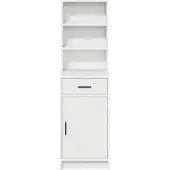 vidaXL Highboard Weiß 41 x 40 x 135 cm Holzwerkstoff