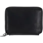 Leonhard heyden Leder Geldbörse Roma Zip Around Wallet Black schwarz