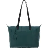 PICARD Schultertasche Linia Shopper Smaragd - Kombi tannengrün