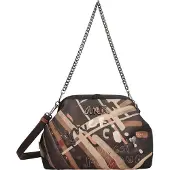 Anekke Umhängetasche Schultertasche Parisian Drawstring Bag Multicolor mehrfarbig