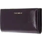 Coccinelle Metallic Shiny Wrinkled Wallet