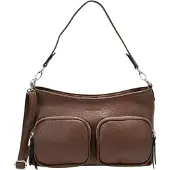 Gerry weber Schultertasche Umhängetasche Circadian Hobo Darkbrown dunkelbraun