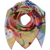 Fraas Silk Stole With Floral Print