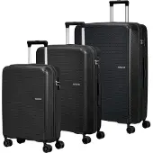 American Tourister Trolley Summer Hit 3 PC Set A Black schwarz 76cm