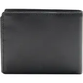 Esquire Geldbörse Slim Wallet Black schwarz