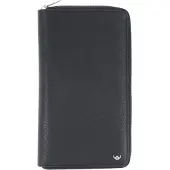 Golden Head Leder Ausweisetui Capri RFID Protect RV-Reise Brieftasche 4487 Schwarz