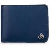 Scotch & Soda Leder Kartenetui Leather Card Case Navy Blue dunkelblau