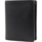 Esquire Leder Geldbörse Logo Card Wallet Black schwarz