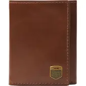 Fossil Kartenetui Hayes Trifold Brown braun