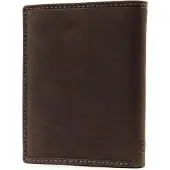 Bugatti Leder Geldbörse City Line Coin Wallet Combi Style 13CC Metal Logo Brown braun