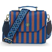 Pip studio Umhängetasche Schultertasche Frances Cross Body Bag Stripe Blue mehrfarbig