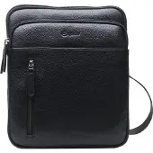 Esquire Umhängetasche Oxford Crossbody Bag Black schwarz