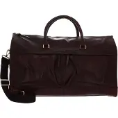 Saddler Reisetasche Umhängetasche Orlando Weekend Bag Dark Brown dunkelbraun