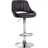 CLP Barhocker Milet Kunstleder chrom braun