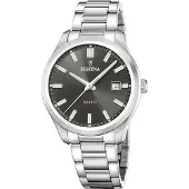 Festina F20736/5 Uhr Herrenuhr Edelstahl Datum silber