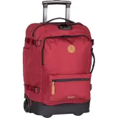 Cabaia Rucksack mit Laptopfach Soft Suitcase 2 Wheels Essentials Trolley 48L Sibiu weinrot 51cm