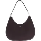 Lacoste Schultertasche Hobo Bag Fudge dunkelbraun