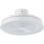 Eglo Weißer Deckenventilator Vallonia Ø 48cm