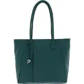 PICARD Leder Schultertasche Pure Shopper Smaragd dunkelgrün