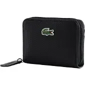 Lacoste Geldbörse L.12.12 Concept Zip Coin Wallet Noir schwarz