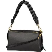 Coccinelle Tasche BOHEME GRANA DOUBLE Schwarz