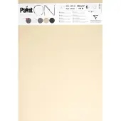 Clairefontaine 12 Bogen 50x65cm 6 Farben/Papiere sortiert - Sortierung 975413C