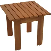 Freital Handels GmbH Bestelltisch 45 x 43 x 45 cm Eukalyptus