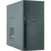 Chieftec HO-12B, Tower, PC, Schwarz, micro ATX, SECC, 14 cm